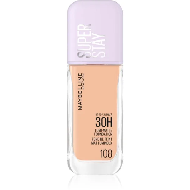 MAYBELLINE NEW YORK SuperStay Lumi-Matte lehký make-up pro dlouhotrvající efekt odstín 108 35 ml