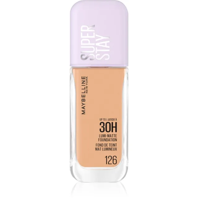 MAYBELLINE NEW YORK SuperStay Lumi-Matte lehký make-up pro dlouhotrvající efekt odstín 126 35 ml