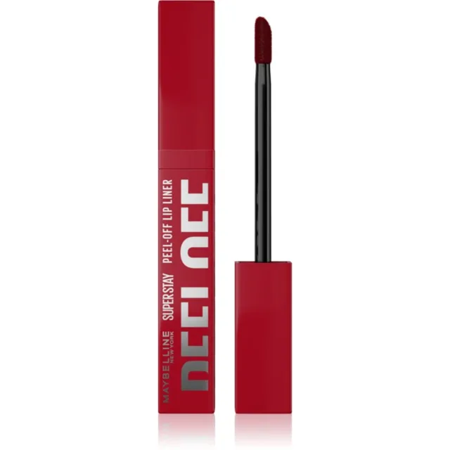MAYBELLINE NEW YORK SuperStay Peel Off slupovací rtěnka odstín 007 Blaze 4.8 ml