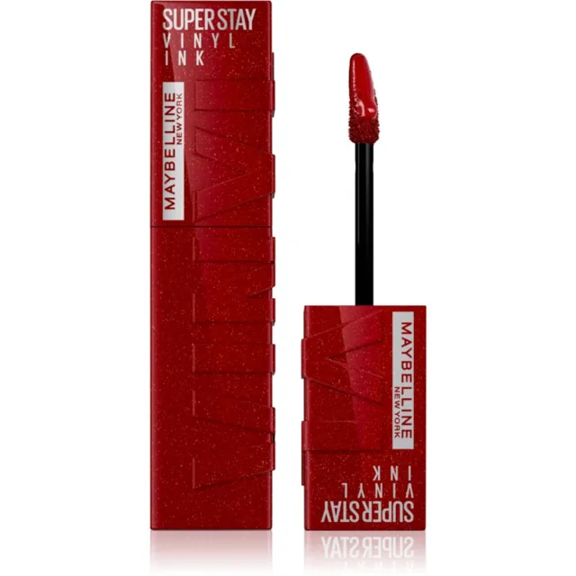 MAYBELLINE NEW YORK SuperStay Vinyl Ink dlouhotrvající tekutá rtěnka 902 Garnet 4.2 ml