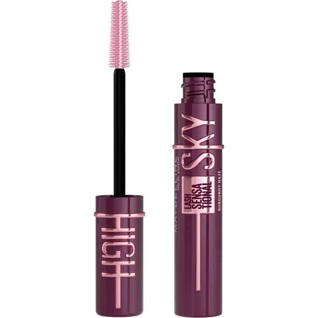 Maybelline Prodlužující a objemová řasenka Lash Sensational Sky High Mascara 7,2 ml Burgundy Haze