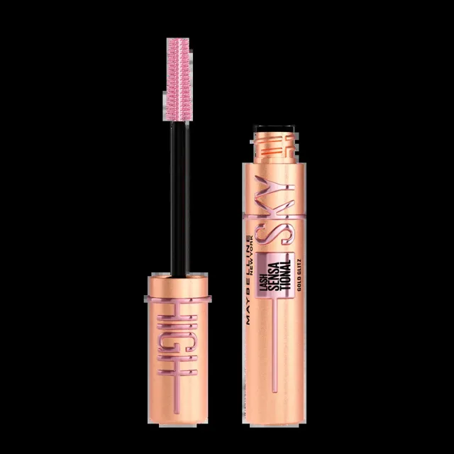 Maybelline Řasenka Lash Sensational Sky High Rosegold Glitz 7,5 ml