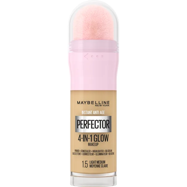 Maybelline Rozjasňující make-up Instant Perfector 4-in-1 Glow Makeup 20 ml 1.5 Light Medium