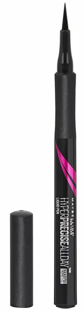 Maybelline Voděodolná oční linka ve fixu Hyper Precise All Day (Liquid Pen) 1 ml Matte Black