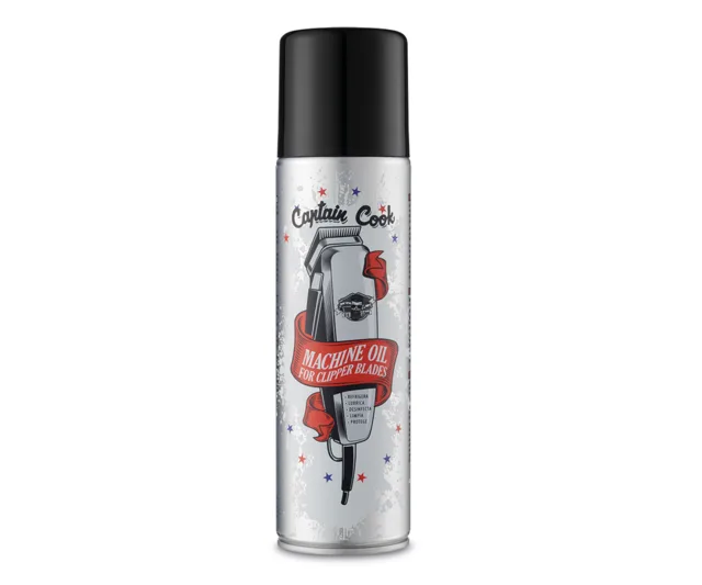 Mazací olej ve spreji pro strojky a nůžky Captain Cook Machine Oil For Clipper Blades - 500 ml (06395) + dárek zdarma