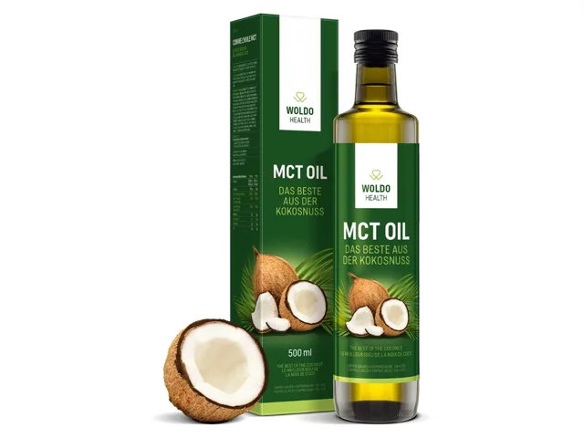 MCT olej z kokosů, 500 ml