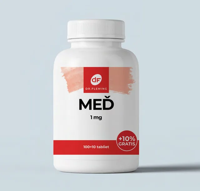 Měď 1 mg - 110 tablet - Dr. Fleming