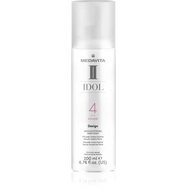 Medavita IDOL Volume stylingová pěna na vlasy Medium-Strong 200 ml