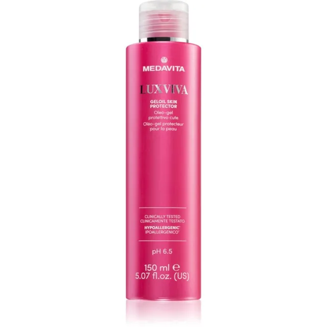 Medavita LUXVIVA Color Care Skin Protector ochranná emulze na pokožku hlavy před barvením 150 ml