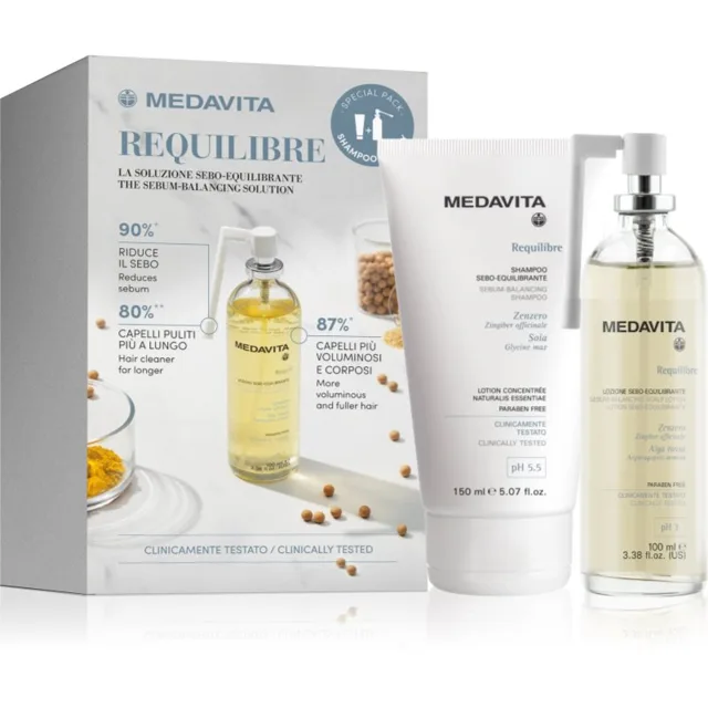 Medavita Requilibre Sebum-Balancing Set dárková sada na vlasy