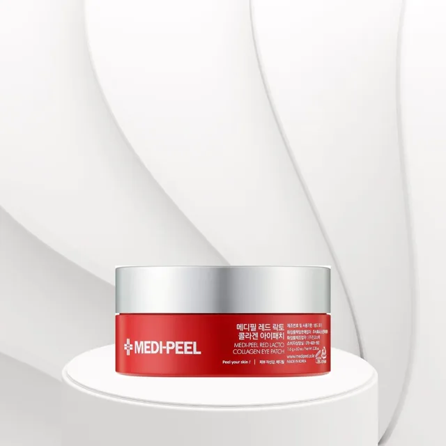 MEDI-PEEL - Lacto Collagen Eye Patch - Kolagenové polštářky pod oči - 60 ks