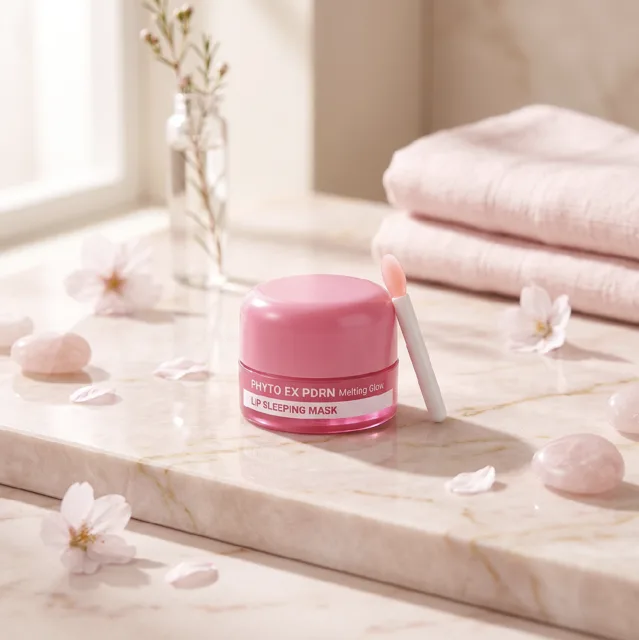 MEDI-PEEL - Phyto Ex PDRN Melting Glow Lip Sleeping Mask - Pečující noční maska na rty - 11 g