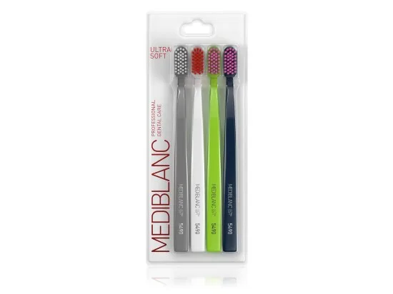 MEDIBLANC Ultra Soft zubní kartáček 4 ks