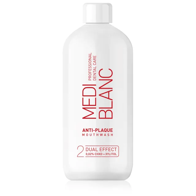 MEDIBLANC Ústní voda proti plaku 500 ml
