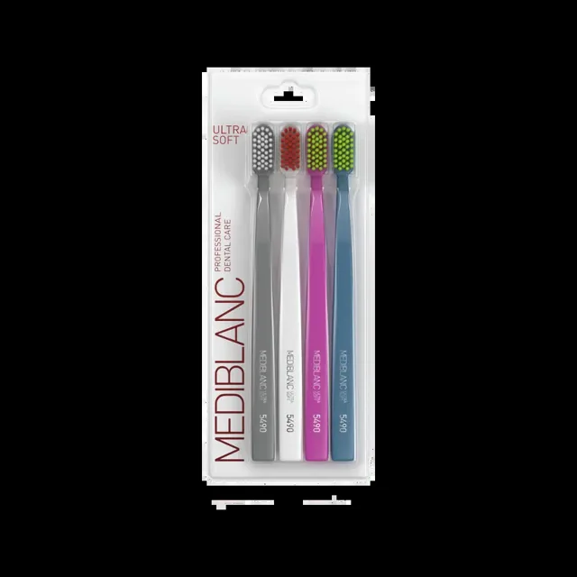 Mediblanc Zubní kartáčky 5490 Ultra Soft 4 ks 4 ks