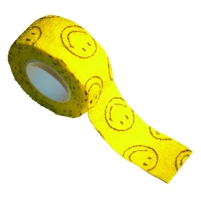 MEDIC CZECH Rychlonáplast elastická smajlík 25 mm x 450 cm