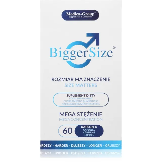 Medica-Group Bigger Size kapsle pro podporu erekce 60 cps