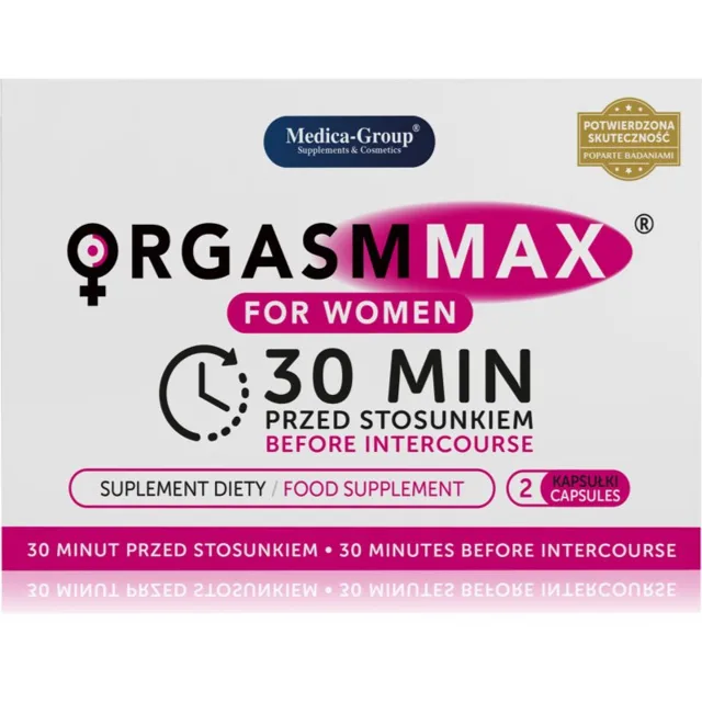 Medica-Group Orgasm Max For Women kapsle pro ženy 2 cps