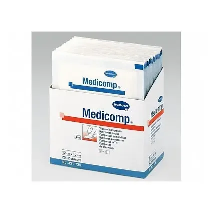Medicomp Kompres nesterilní 5 x 5cm/100 ks 4218215