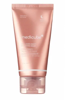 MEDICUBE - COLLAGEN NIGHT WRAPPING MASK - Kolagenová noční slupovací maska 75 ml
