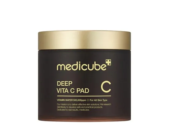 Medicube Deep Vita C Pad čisticí tampony na pleť rozjasňující 70 ks