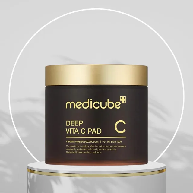 Medicube - Deep Vita C Pads - Tamponky s vitaminem C pro dokonalou pleť - 70 ks