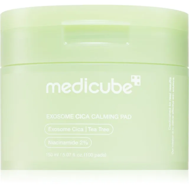 medicube Exosome CICA Calming Pad tonizační polštářky se zklidňujícím účinkem 100 ks