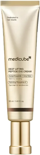 Medicube Oční krém proti stárnutí s peptidy Deep Lifting (Peptide Eye Cream) 30 ml