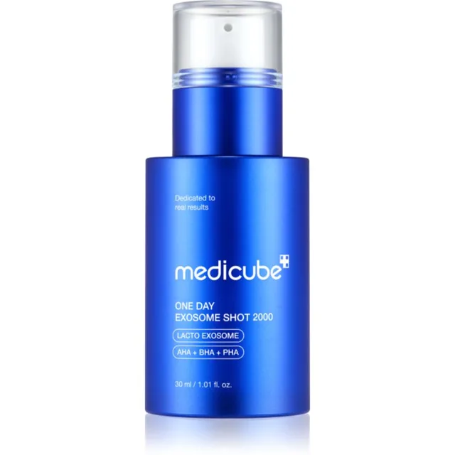 medicube One Day Exosome Shot 2000 intenzivně regenerační sérum pro rozjasnění a vyhlazení pleti 30 ml