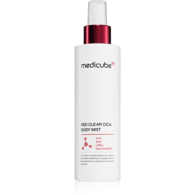 medicube Red Clear Cica Body Mist energizující hydratační pleťová mlha se zklidňujícím účinkem 200 ml