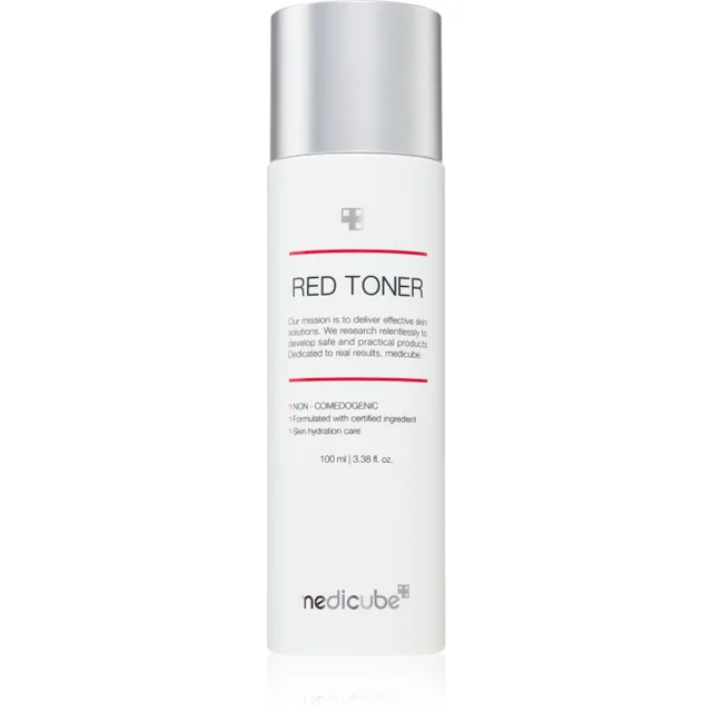 medicube Red Toner hydratační tonikum pro sjednocení barevného tónu pleti 100 ml