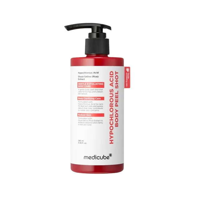 Medicube Tělový peeling Hypochlorous Acid Body Peel Shot 280 ml