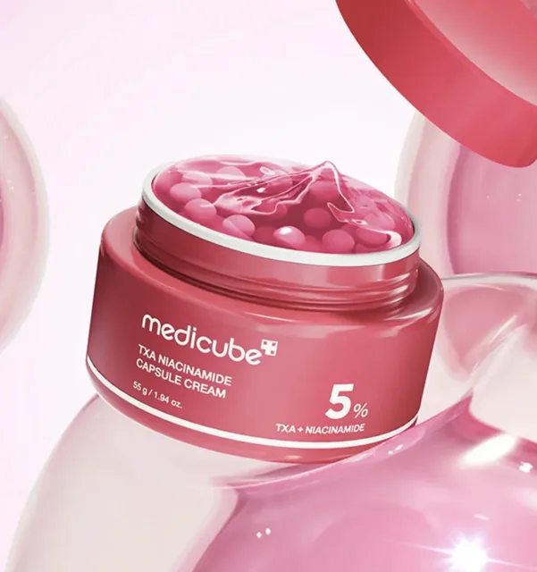 Medicube - TXA Niacinamide Capsule Cream - Kapslový krém s kyselinou tranexamovou a niacinamidem - 55g
