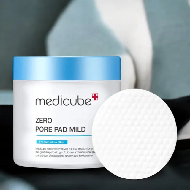 Medicube - Zero Pore Pad Mild - Tonizující tamponky na obličej pro citlivou pleť - 70ks/155 g
