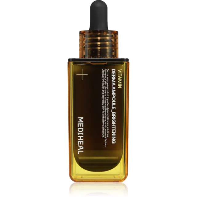 MEDIHEAL Vitamin Derma Ampoule Brightening intenzivní vitaminové sérum pro sjednocení barevného tónu pleti 50 ml