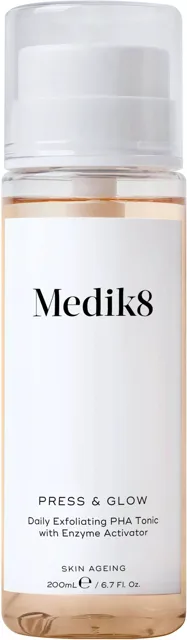 Medik8 Exfoliační PHA tonikum Press & Glow (Daily Exfoliating PHA Tonic) 200 ml