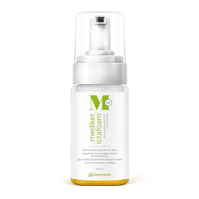 MEDIKET Ictafoam mycí pěna Seborea 100 ml
