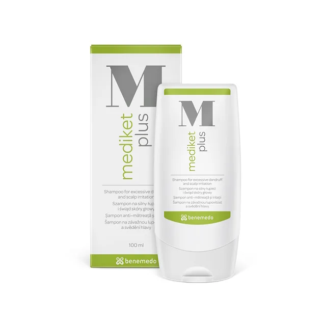 MEDIKET Plus šampon suché a mastné lupy 100 ml