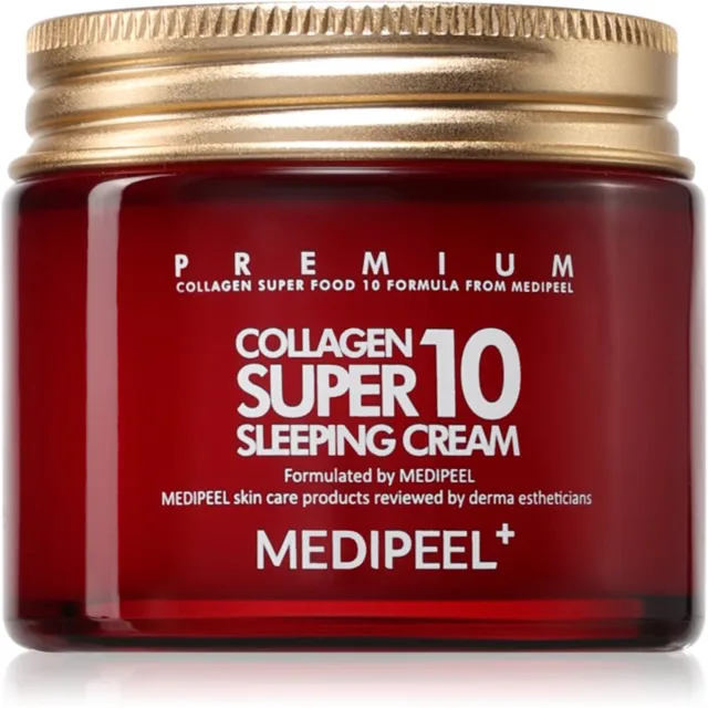 MEDIPEEL+ Collagen Super 10 noční krém proti vráskám 70 ml