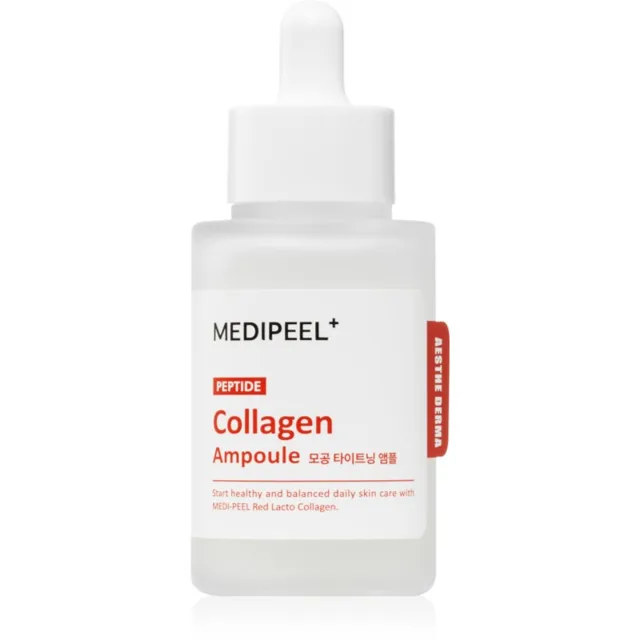 MEDIPEEL+ Red Lacto Collagen Tightening Ampoule hydratační a zpevňující sérum pro obnovu kožní bariéry 50 ml