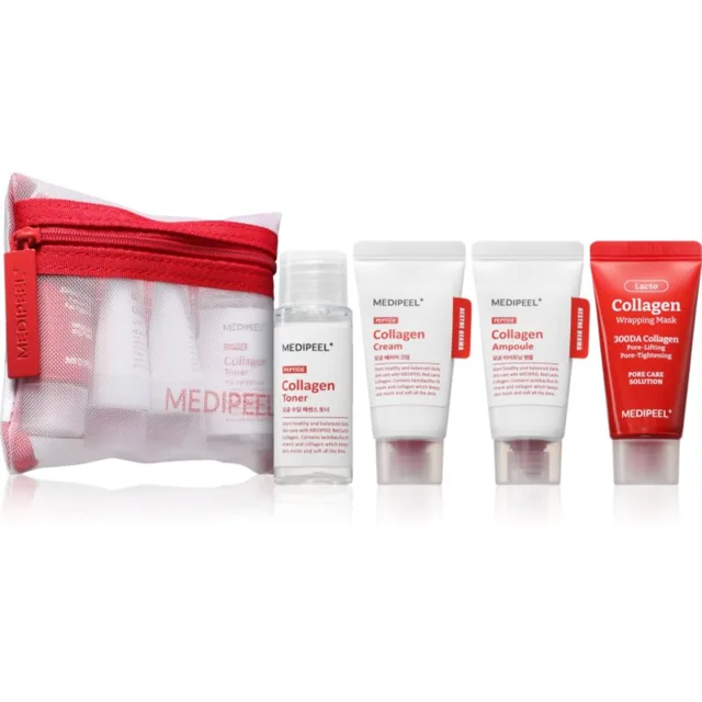 MEDIPEEL+ Red Lacto Collagen Trial Kit dárková sada pro zpevnění pleti pro ženy