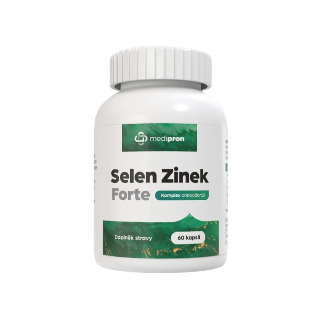 medipron Selen Zinek Forte 60 kapslí