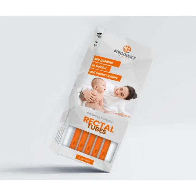 MEDIREKT Trubice do konečníku 3/6x120 c.o. 5 kusů 573103