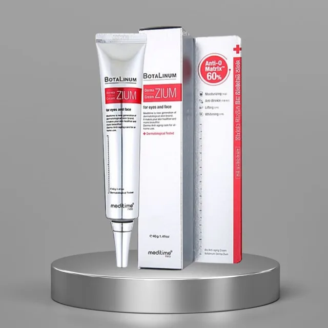 Meditime - Botalinum DermaZium Krém - Oční (i obličejový)  krém na hluboké vrásky s efektem botoxu 40 ml