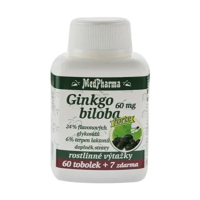 MedPharma Ginkgo biloba 60mg Forte tob.67