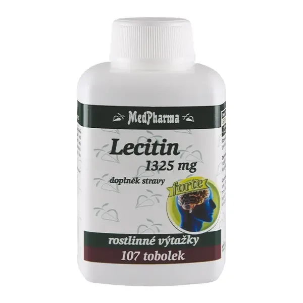 MedPharma Lecitin Forte 1325 mg 107 kapslí