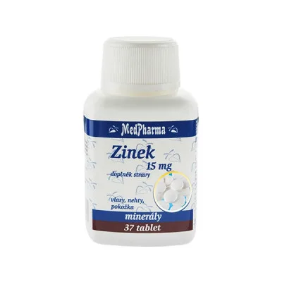 MedPharma Zinek 15mg tbl.37