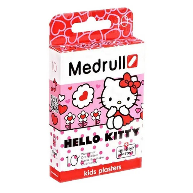MEDRULL Náplast dětská hello kitty 10 kusů
