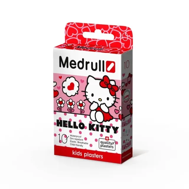 Medrull náplast dětská Kids Hello Kitty 10 ks