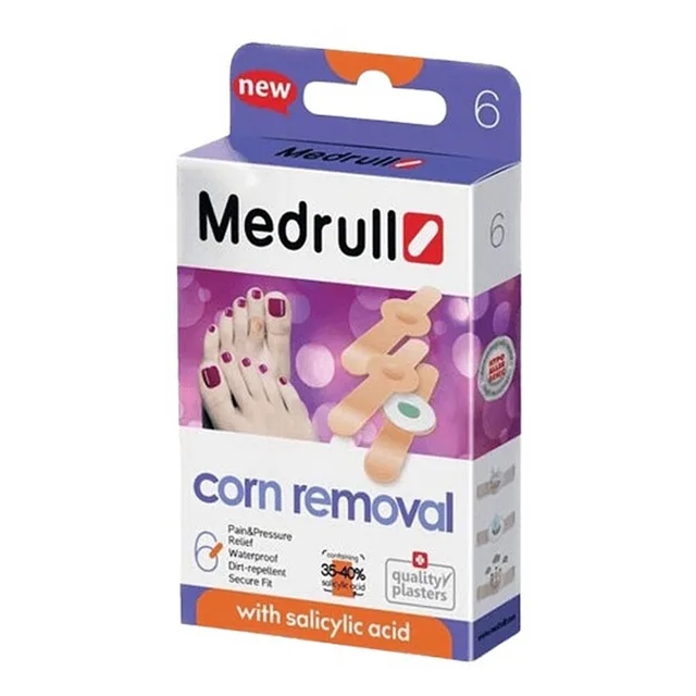 MEDRULL Náplasti na odstranění kuřího oka 6 kusů